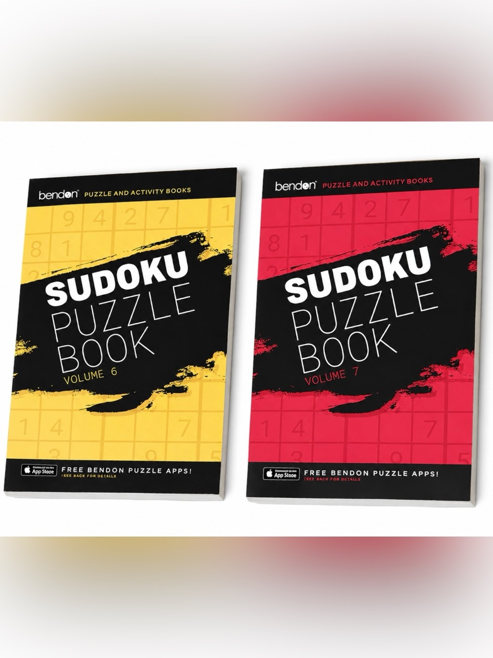 Bendon Sudoku Puzzle Book Set - Volumes 6 & 7